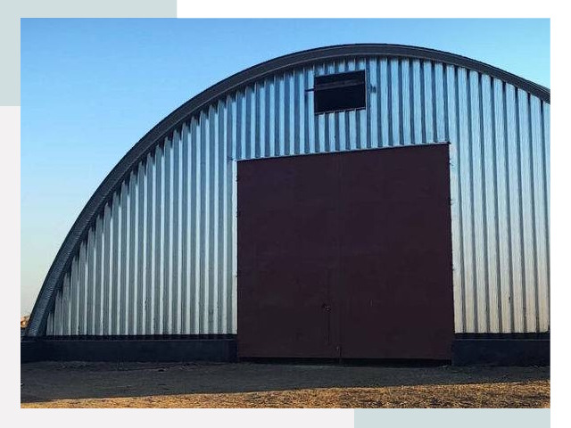 Бескаркасные ангары в Нефтеюганске