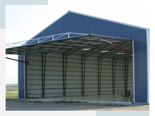 Прямо стенные ангары в Нефтеюганске