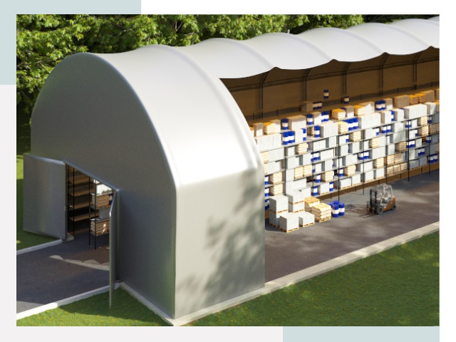 Тентовые ангары в Нефтеюганске