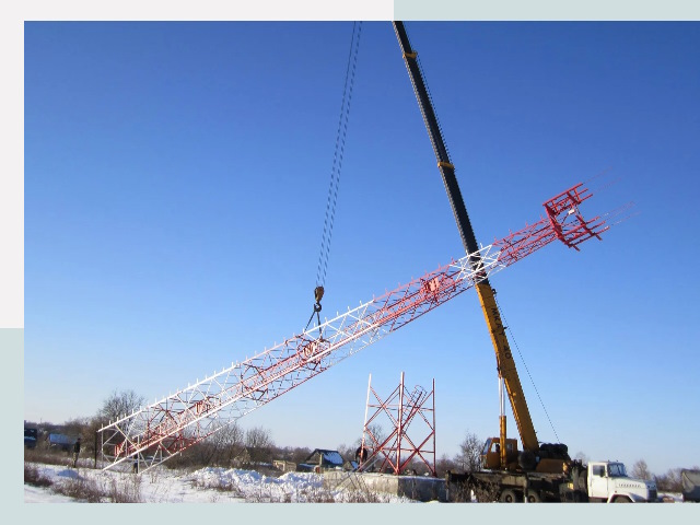 Строительство башен связи в Нефтеюганске от 610 руб.