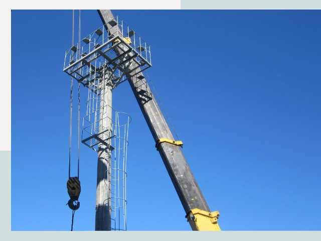 Монтаж осветительных мачт в Нефтеюганск от 610 руб.