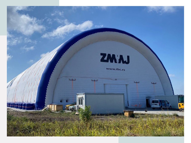 Брендирование ангаров в Нефтеюганске