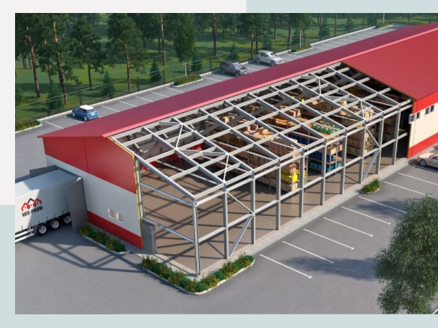 Проектирование ангаров в Нефтеюганске от 610 руб.